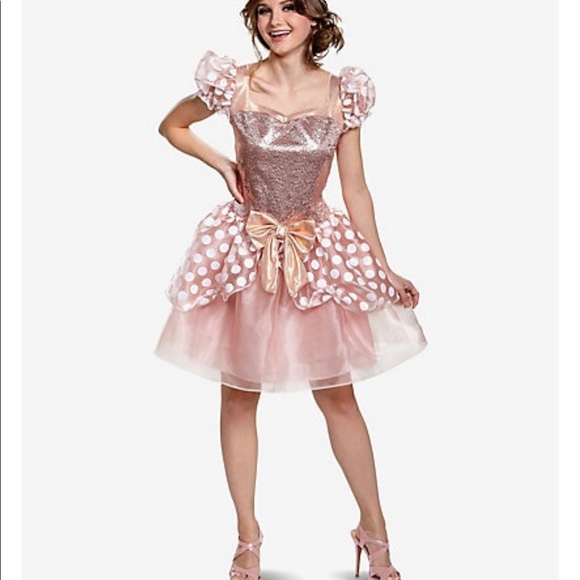 Disney minnie mouse rose gold costume - Picture 2 of 2